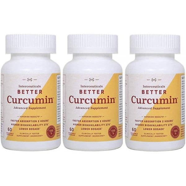 Better Curcumin - Theracurmin Curcumin 90 mg - 27X Bioavailable Turmeric* - High Absorption Low D