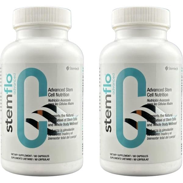 StemFlo® Advanced Formula Trans-Resveratrol Curcumin and Super Antioxidants for Health Longevi  Stem