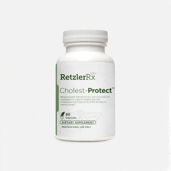 HormoneSynergy Cholest Protect - Citrus Bergamot - Bergamonte® Berberine and Curcumin C3 Complex  Ch