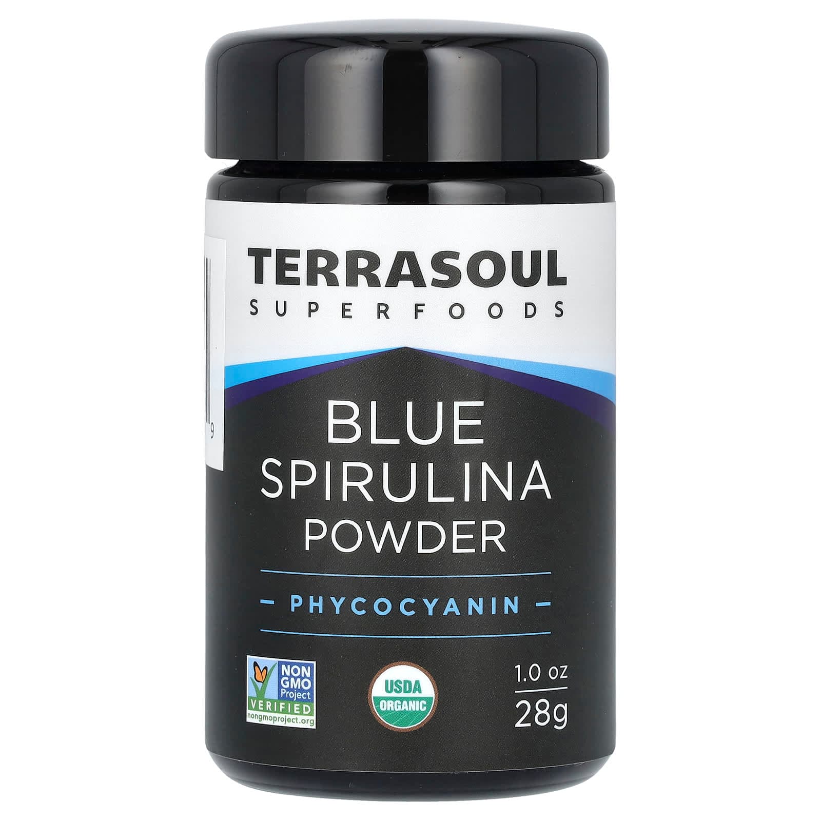 Terrasoul Superfoods 블루 스피룰리나 분말 피코사이아닌 28g(1oz)  TerrasoulSuperfoods블루스피룰리나분말피코  28g  1개