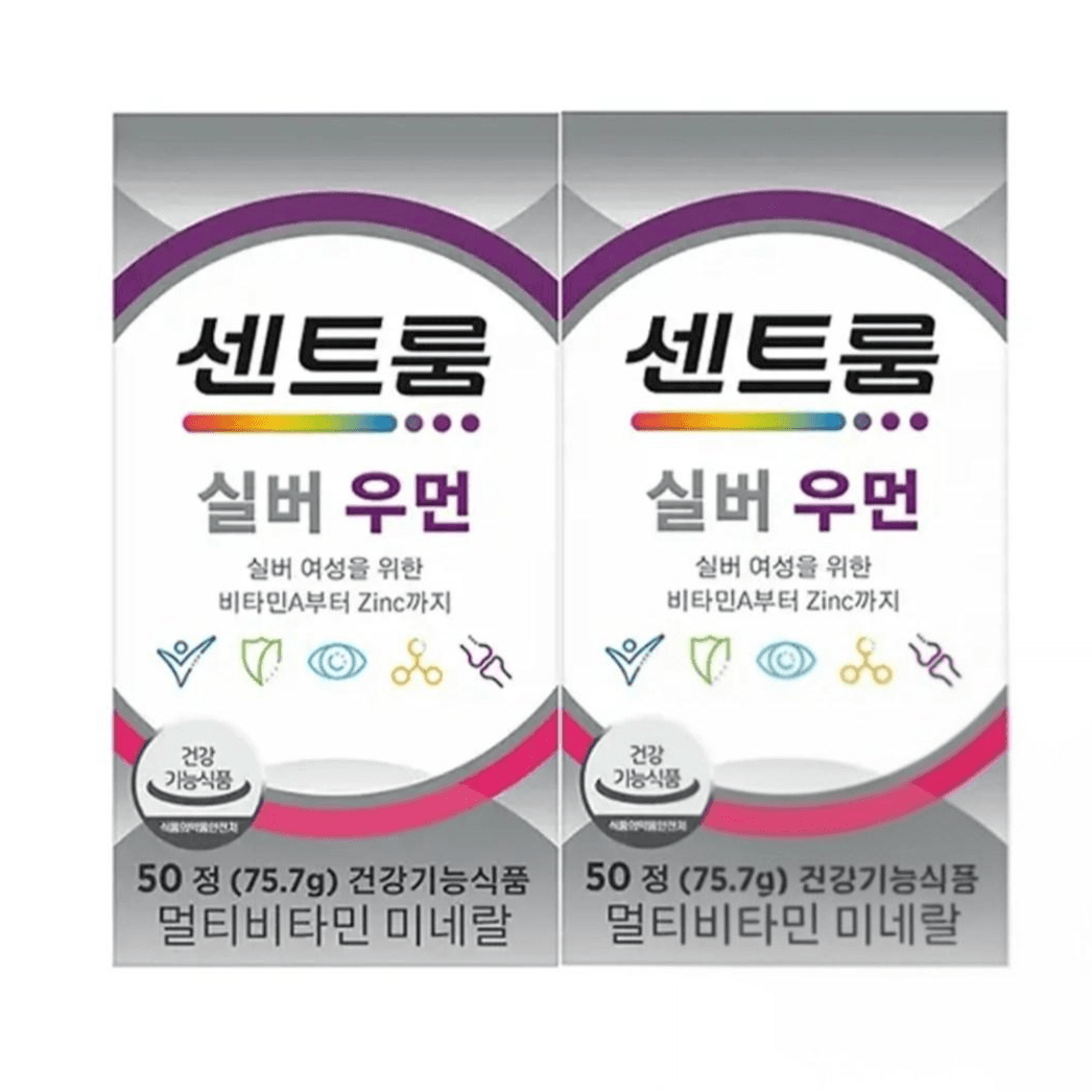 센트룸 실버 우먼 멀티비타민 미네랄 75.7g  50정  2개