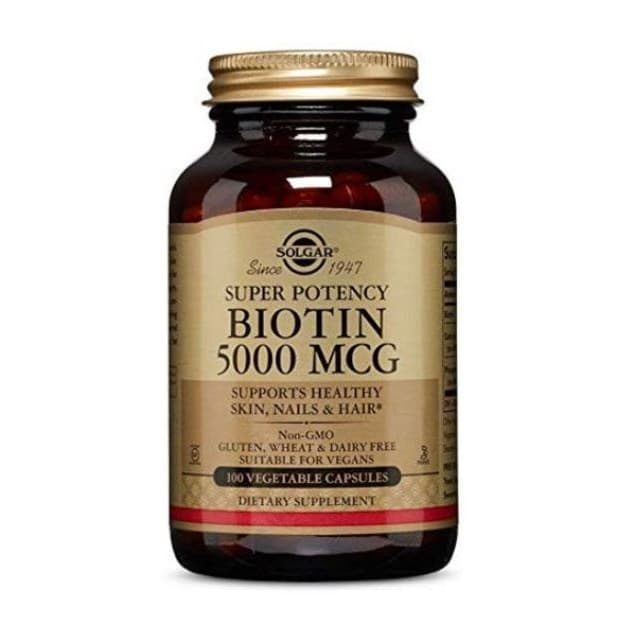 솔가 슈퍼 포텐시 비오틴 5000mcg 베지터블 캡슐  100정  1개