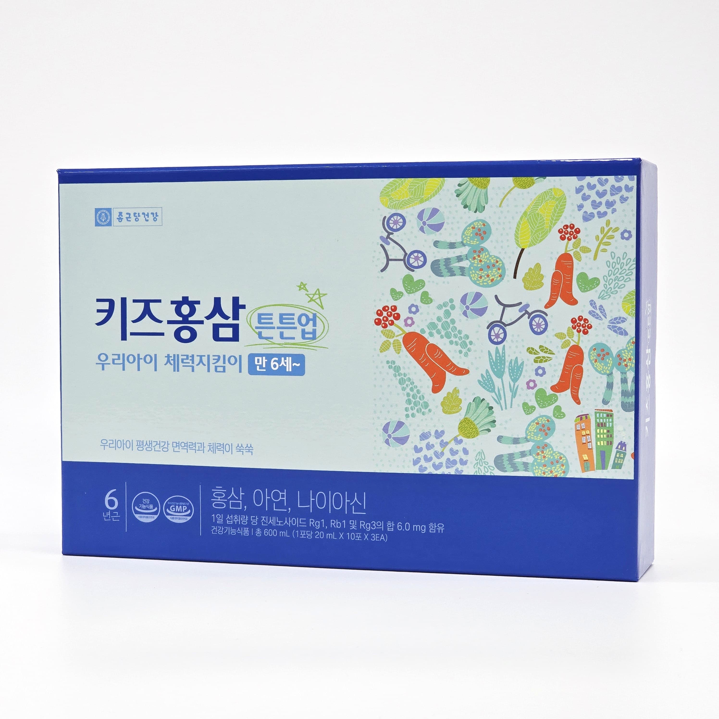 종근당건강 키즈홍삼 튼튼업 20ml x 30포  30개