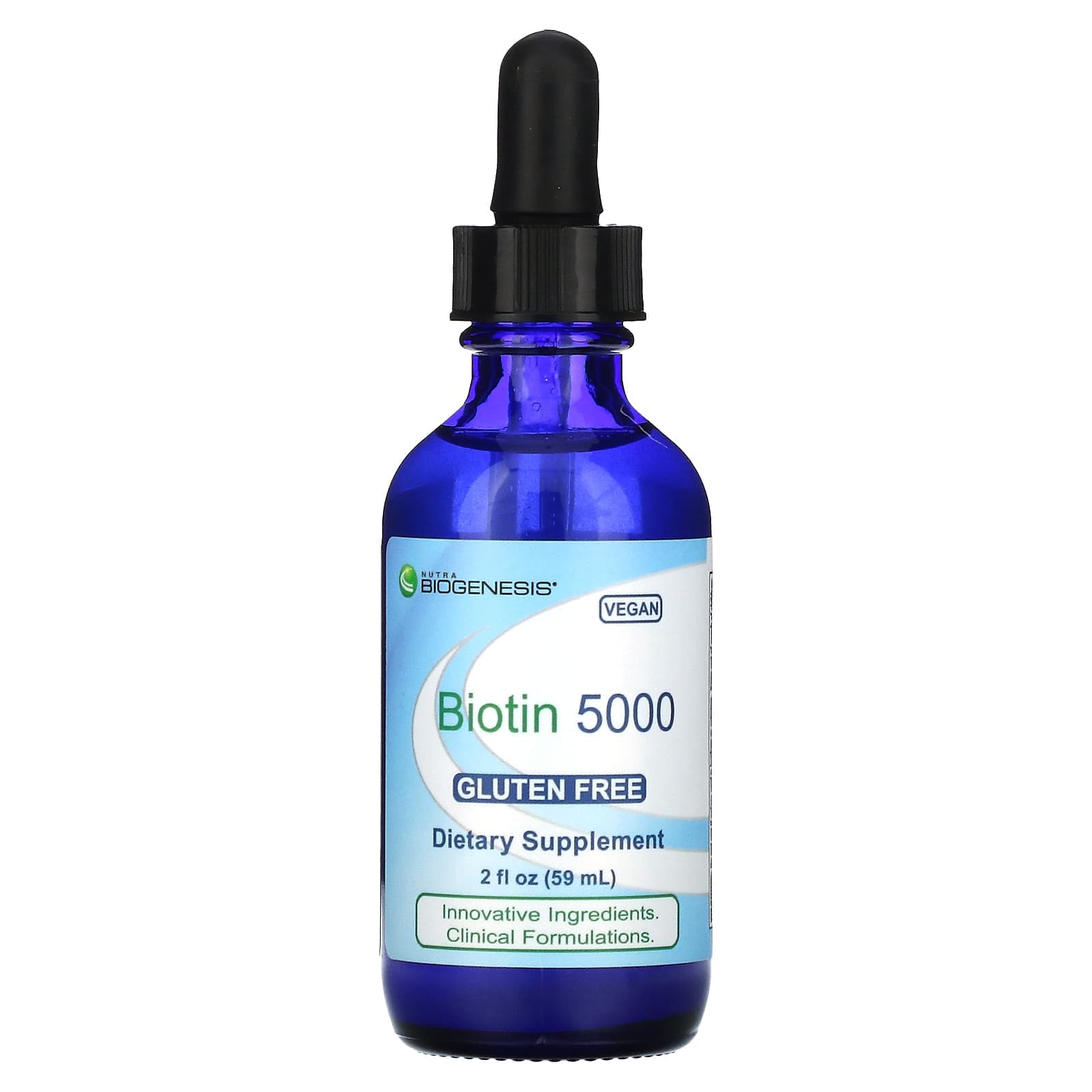 Nutra BioGenesis 비오틴 5000 5000mcg 59ml(2fl oz)  NutraBioGenesis비오틴50005000mcg5  1개  59ml