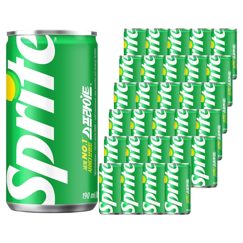 스프라이트 사이다  190ml  60개