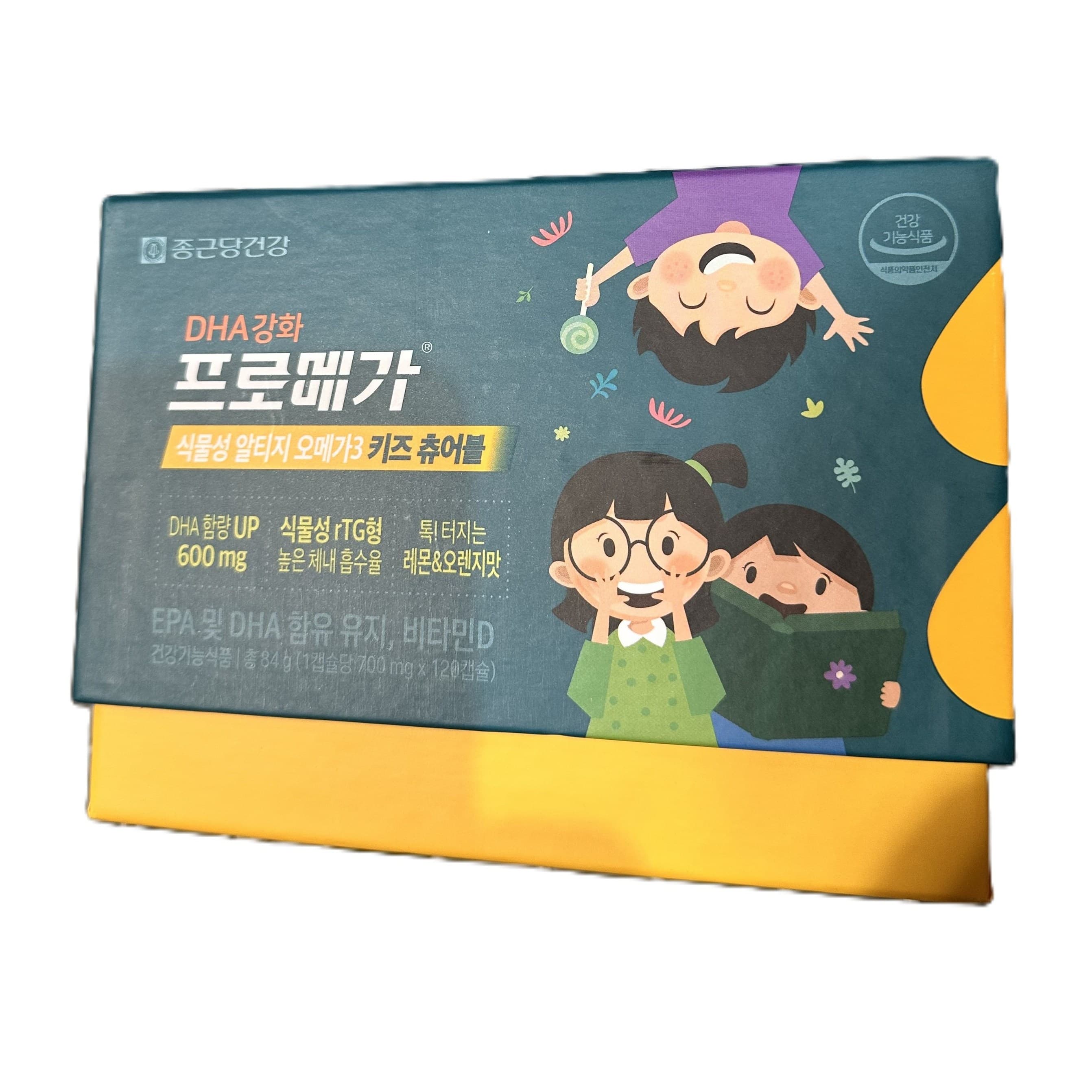 프로메가 식물성 알티지 오메가3 키즈츄어블 1개 120정