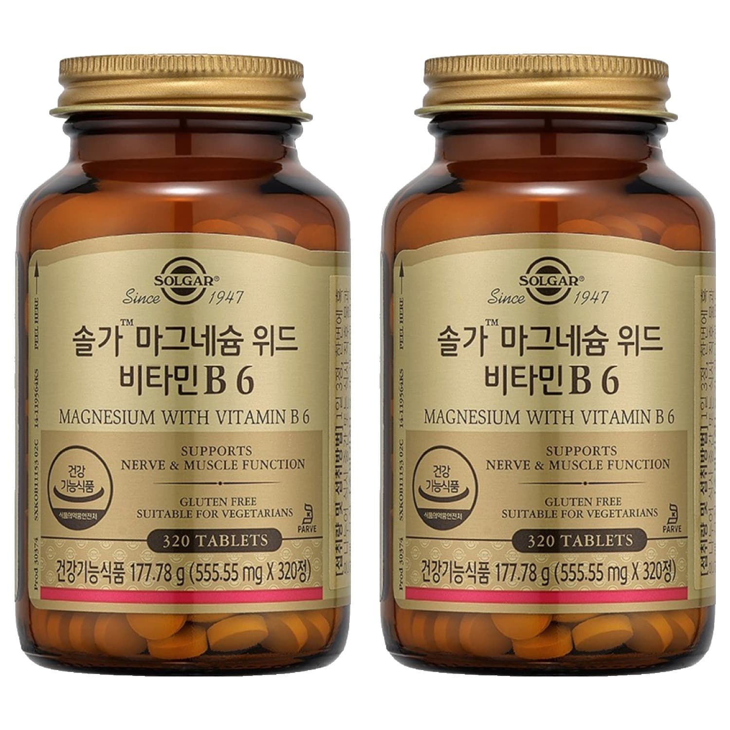 솔가 마그네슘 위드 비타민 B6