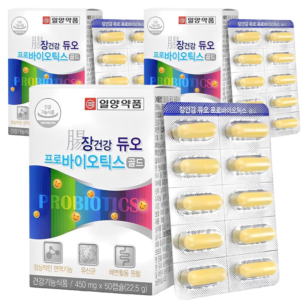 일양약품 장건강 듀오 프로바이오틱스 골드