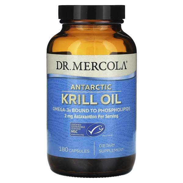 Dr. Mercola 닥터 머콜라 앤타틱 크릴 오일  1개  180정