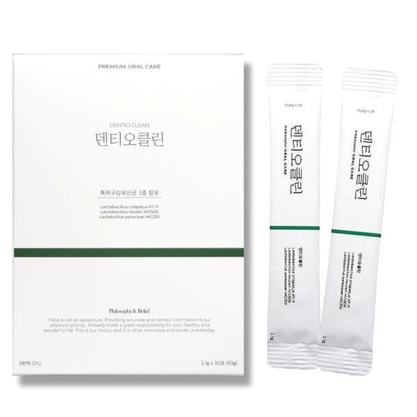 덴티오클린 구강 유산균 덴티클린 후기 성분 텐티오클린 효능 MJ  1개