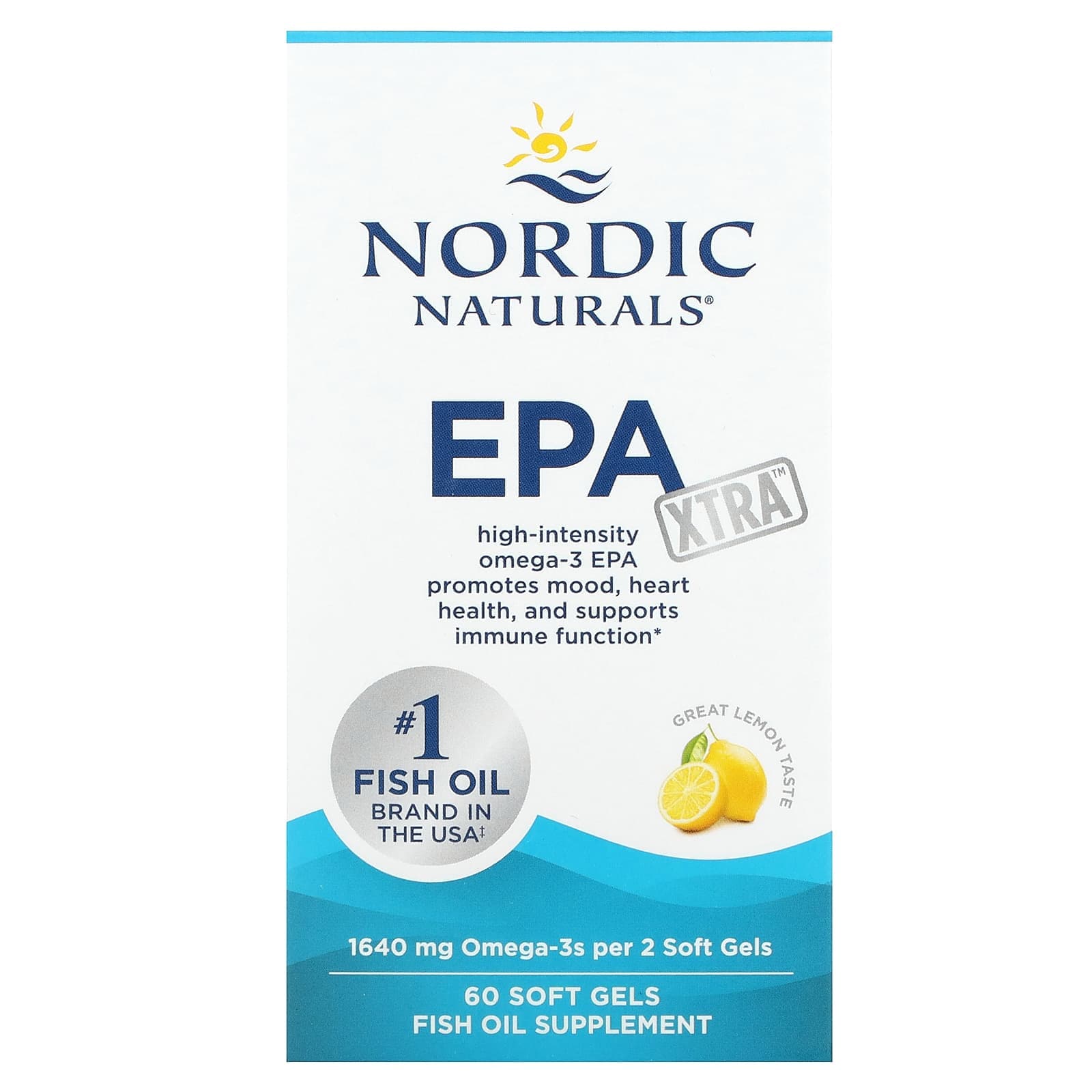 Nordic Naturals EPA Xtra 그레이트 레몬 맛 소프트젤 60정  NordicNaturalsEPAXtra그레이트레몬맛소프  1개