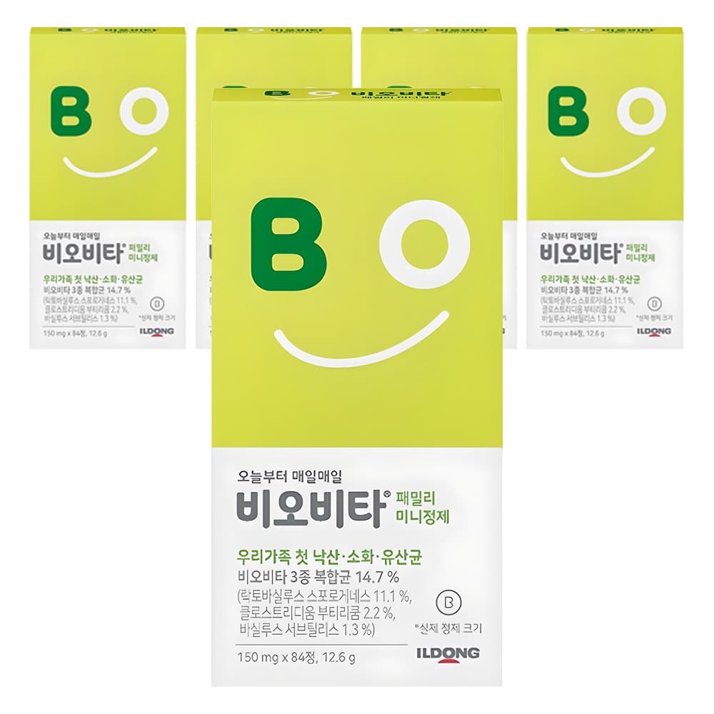 비오비타 패밀리 미니정제 유산균