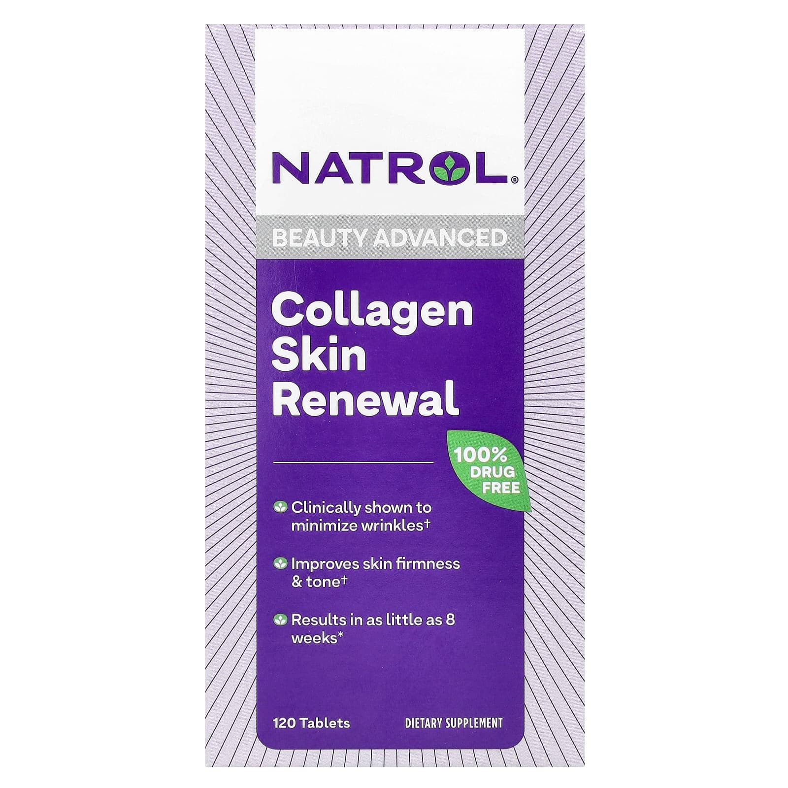 Natrol 피부 회복 콜라겐 120 정  1개  120정