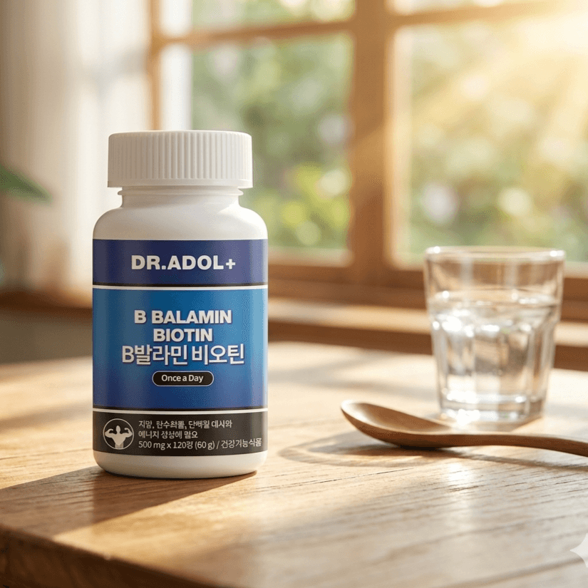 닥터아돌 B발라민 징크비오틴  120정  1개