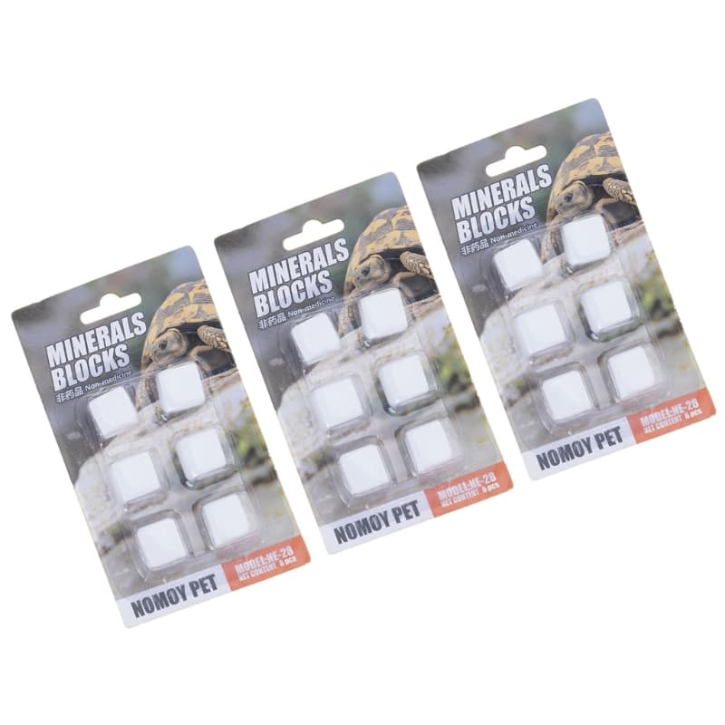 거북 광물 지원 거북이를 위한 9PCS 블록 느린 릴리스 칼슘 블록을 위한 수생 칼슘 블록 속도 감소