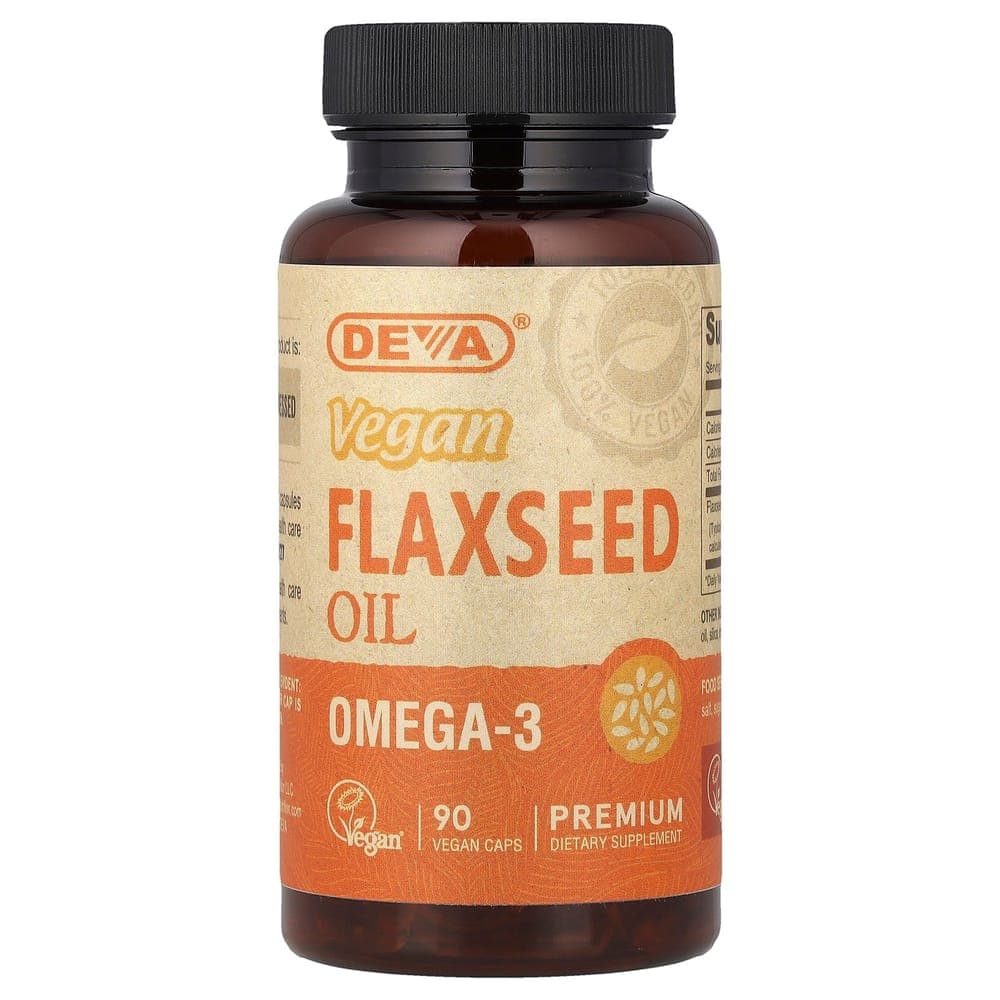 데바 Deva 프리미엄 비건 아마씨 오일 베지 캡슐 90정  1개