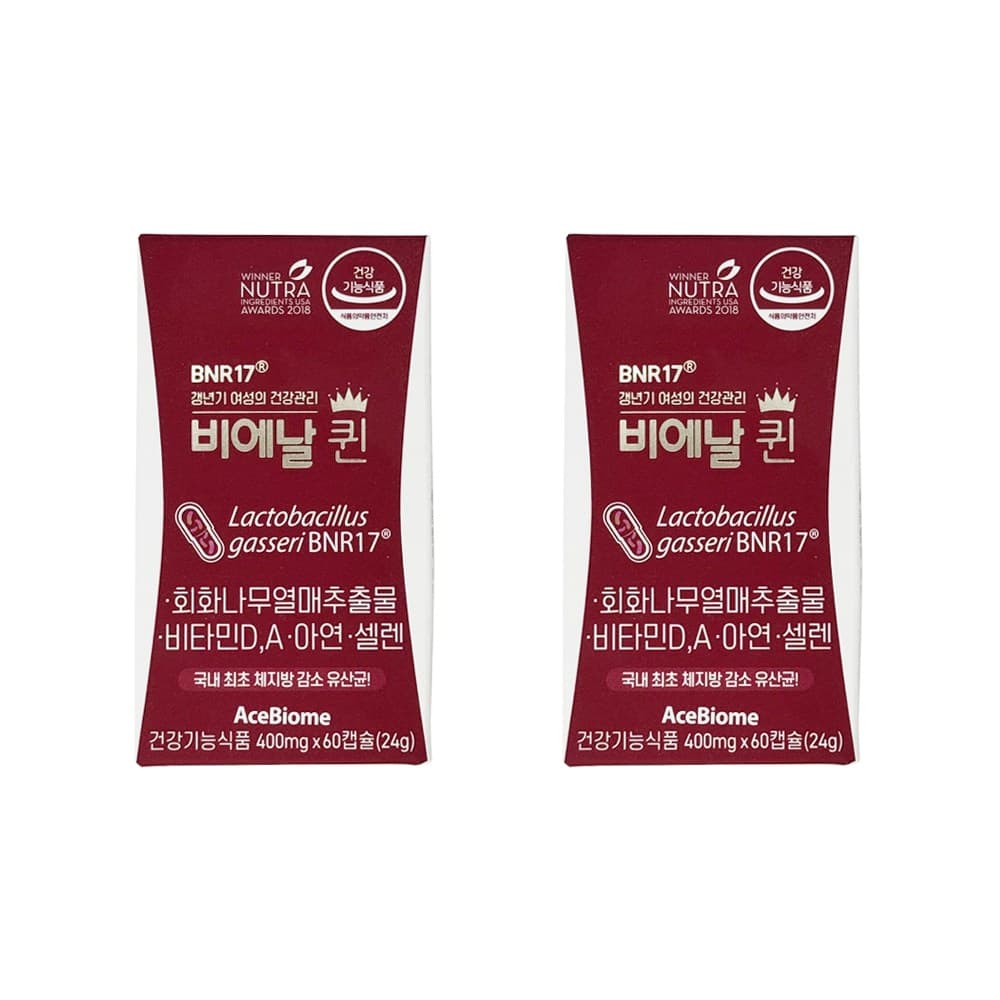 BNR17 갱년기 여성의 건강관리 비에날퀸  60정  2개