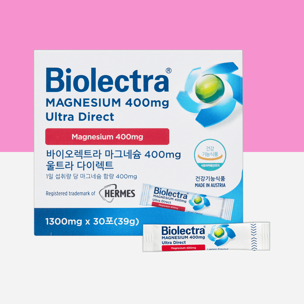 헤어메스 바이오렉트라 마그네슘 30포 독일 임산부 어린이 키즈