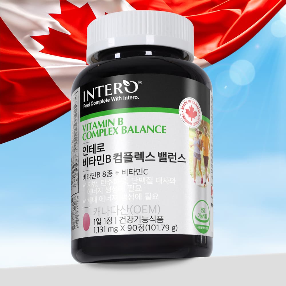 인테로 비타민B 컴플렉스 밸런스 90정, 1개