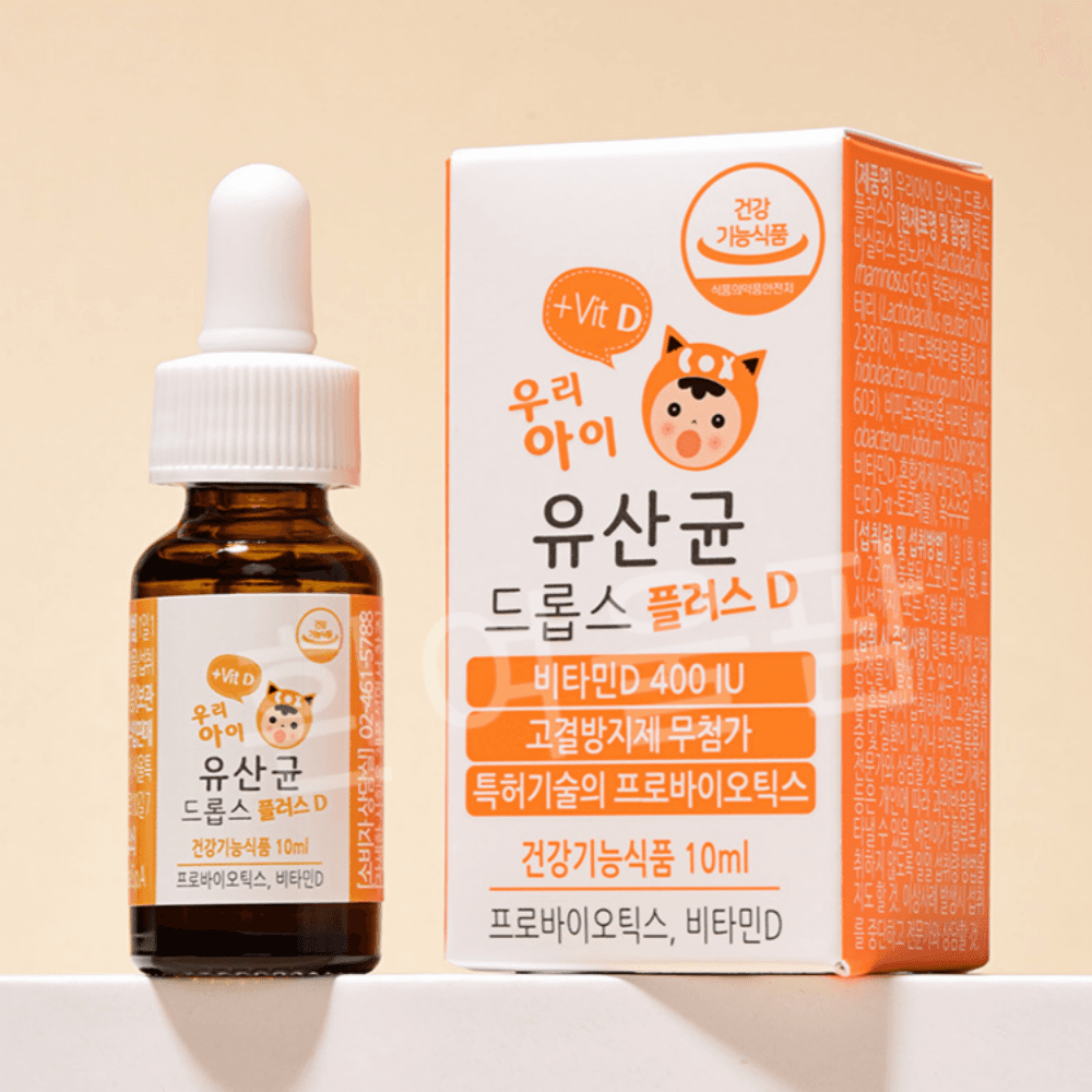 락토프리 아기유산균 비타민D 돌아기 베이비 유아 키즈 액상유산균 드롭스 무첨가물 1개월분