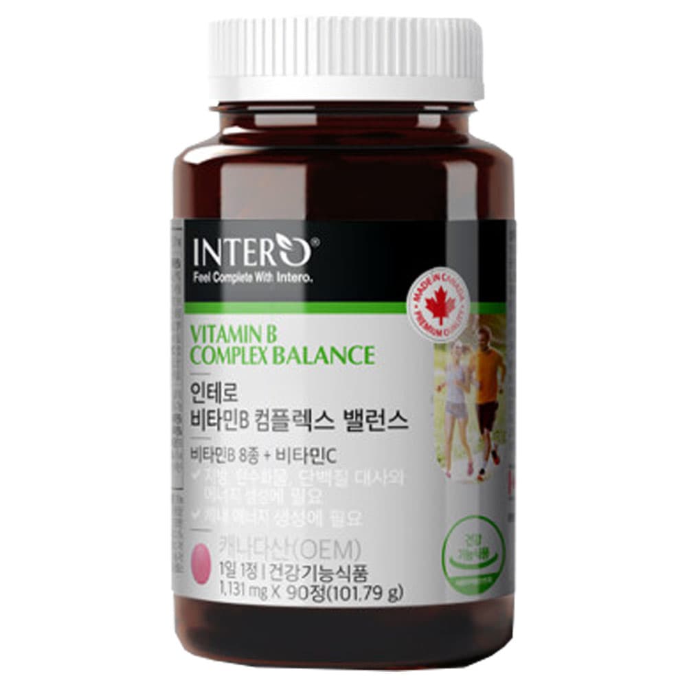 [공식] 비타민B12 B6 B5 영양제 3개월 비타민B군 컴플렉스 수용성 비활성