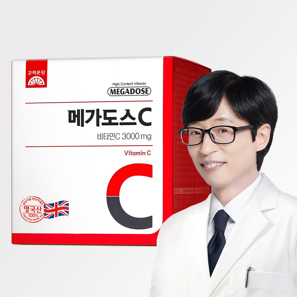 고려은단 메가도스C 비타민C 3000mg X 100포 (300g), 1개