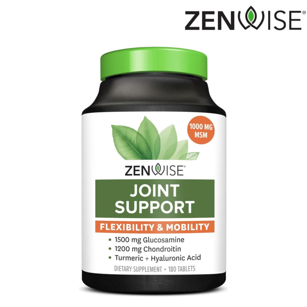 젠와이즈 조인트 서포트 180정 글루코사민 콘드로이친 MSM