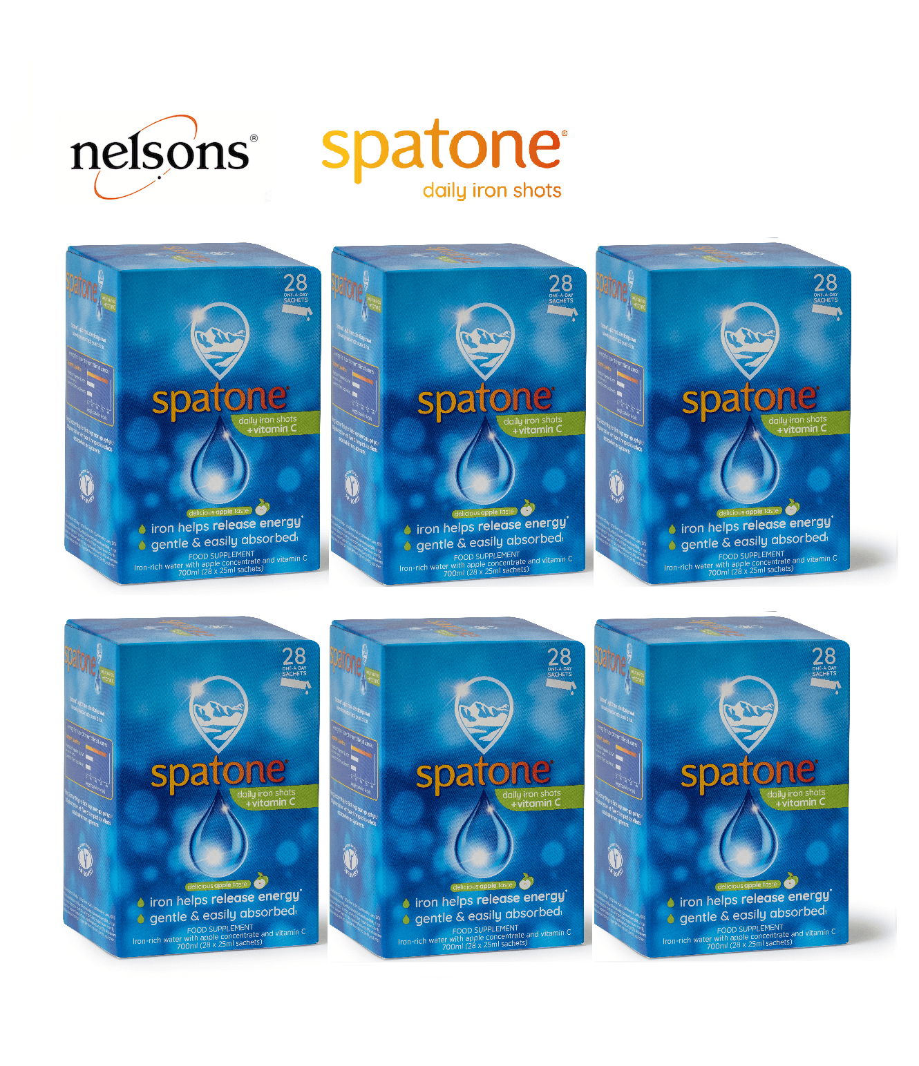 [정기배송] 영국 스파톤 애플 28일팩 6개월분 (일괄배송/ 매월 지정일 정기배송 중 선택)