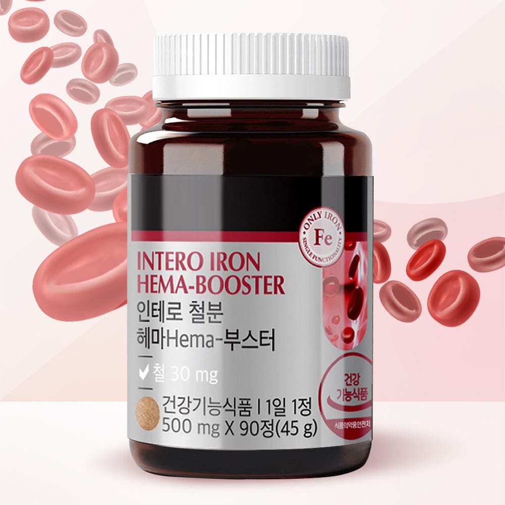 에코뉴트리션 3개월분 철분제 여성 남성 임산부 비헴철 헤마 철분 영양제