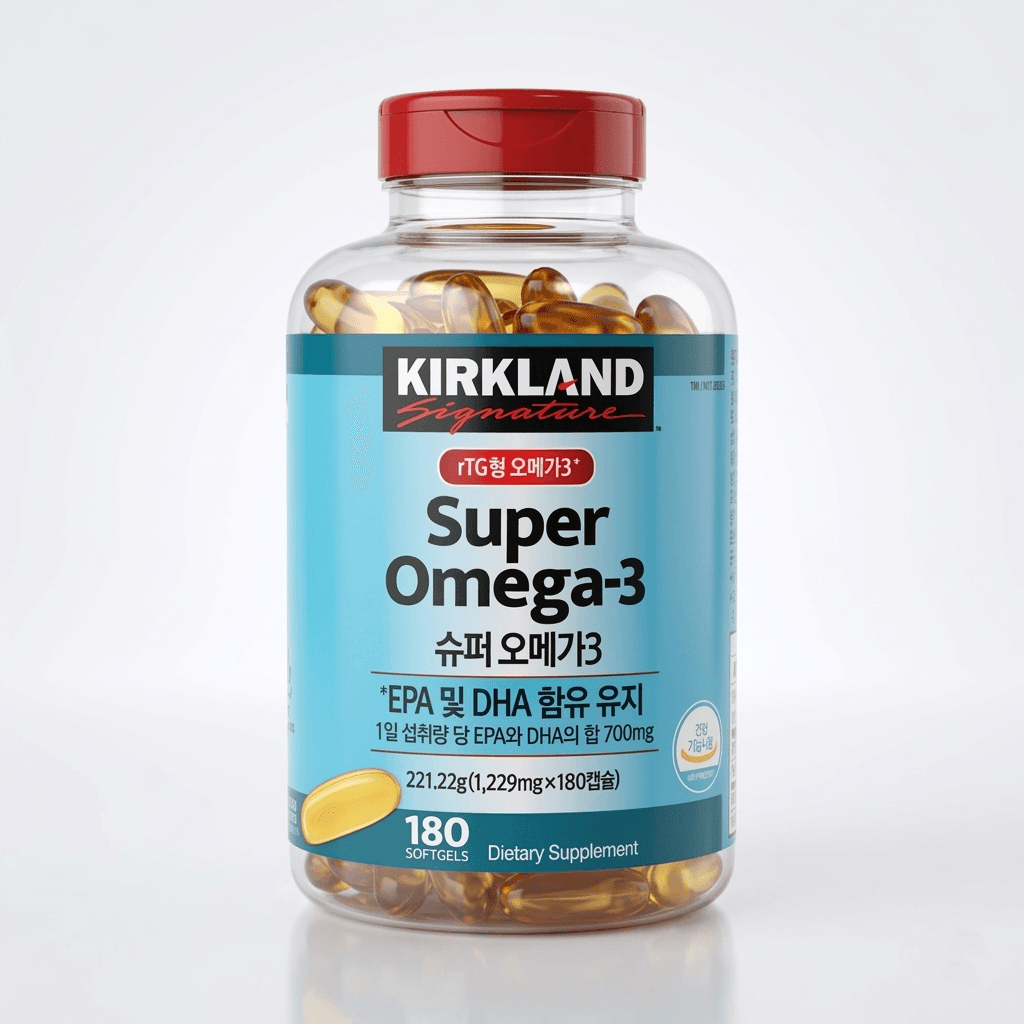 코스트코 커클랜드 알티지 오메가3 1229mgx180캡슐 rtg 영양제 캐나다 오메가쓰리