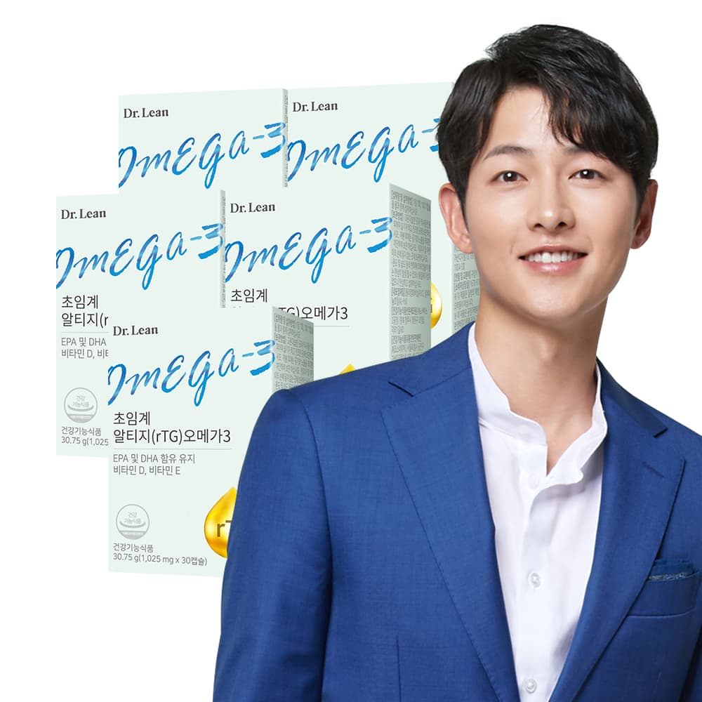 [5개월] 닥터린 초임계 알티지(rTG) 오메가3 30캡슐, 5개