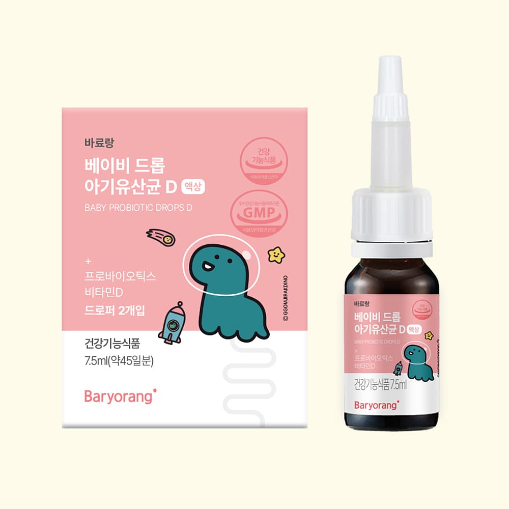 드롭 아기유산균 베이비 비D포함 액상 45일분 7.5ml, 1개