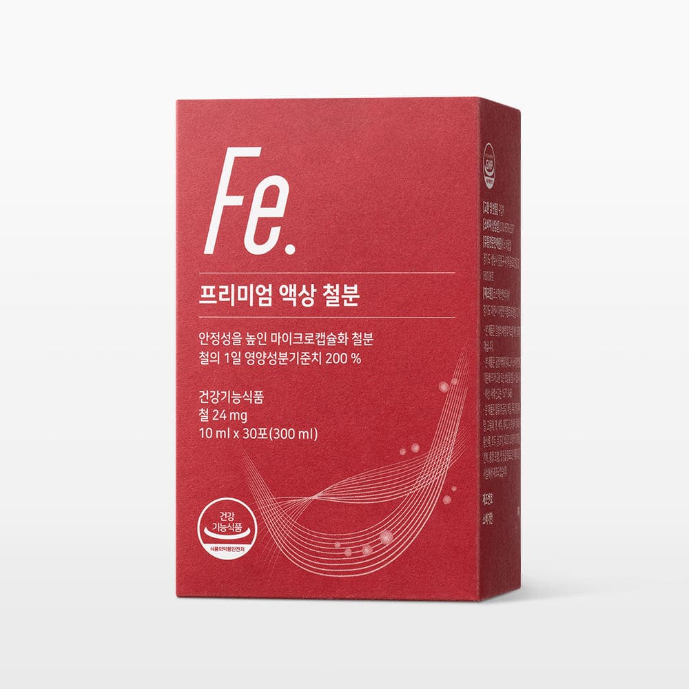 뉴트리모어 프리미엄 액상 리포퍼 철분제 임산부 수유부 산후영양제 24mg 30포, 1개