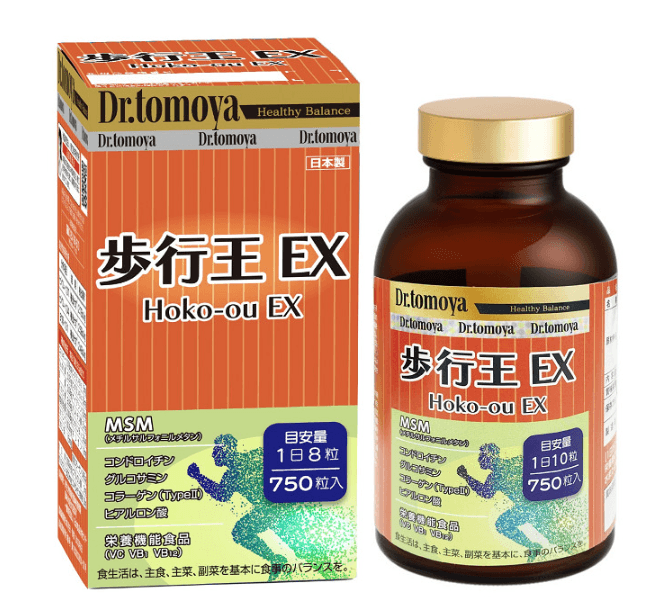 보행왕 EX 일본 Dr+BK 닥터비케이,닥터토모야 노구치 영양제 MSM 글루코사민 3개월치