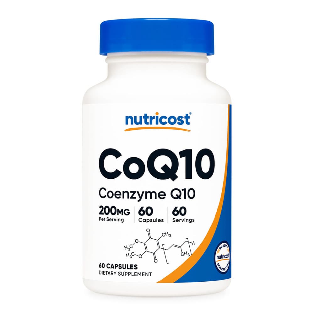 뉴트리코스트 고함량 Coq10 코엔자임큐텐 코큐텐 200mg 유비퀴논 60캡슐 60일분