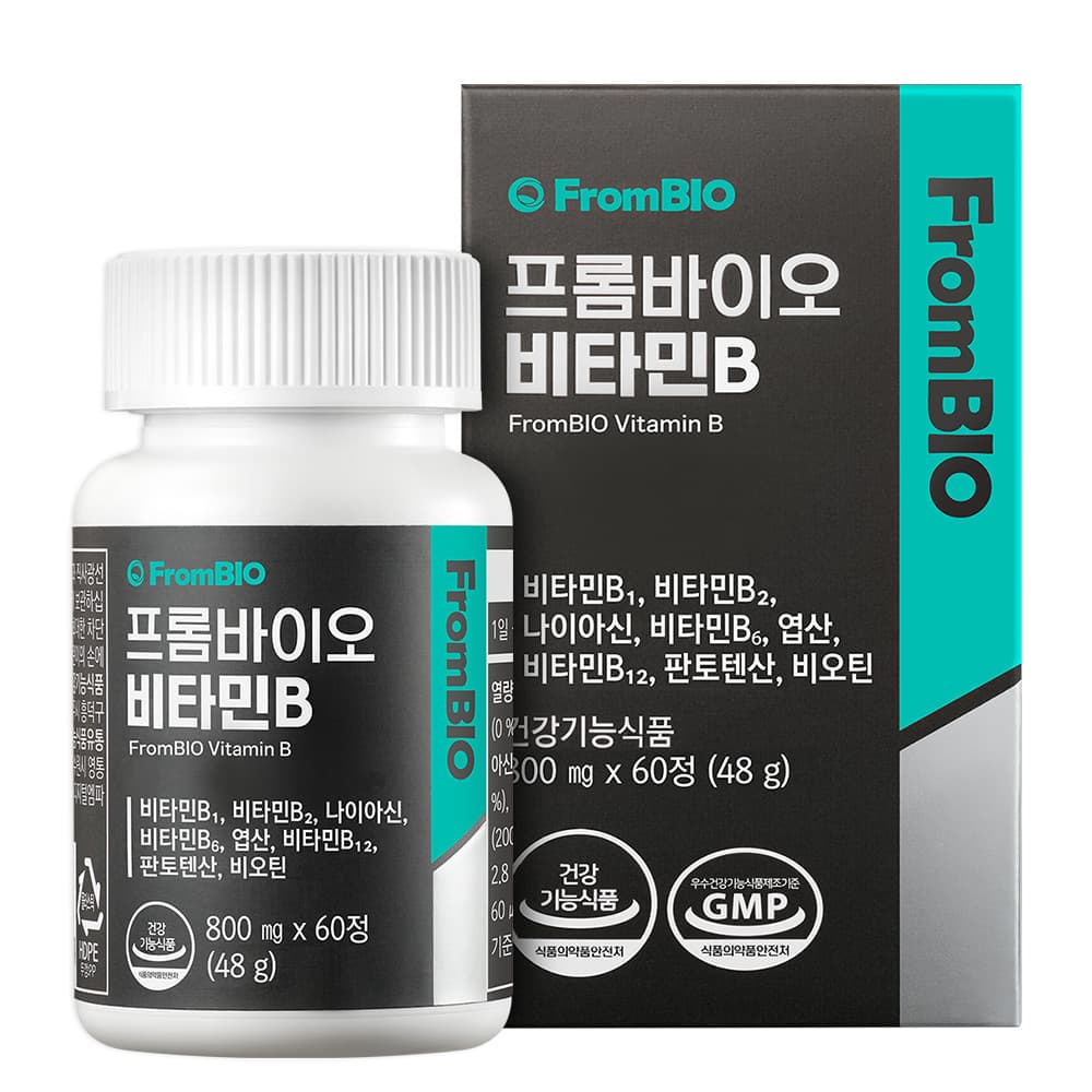 프롬바이오 비타민B 2개월 60정x1박스