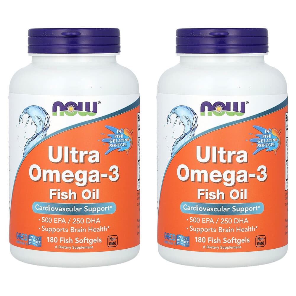 (아이허브) 나우푸드 오메가3 울트라 오메가3 EPA DHA 180정 2개
