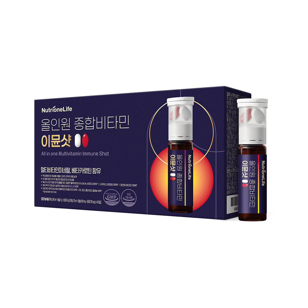 뉴트리원 올인원 영양제 멀티 종합 비타민 이뮨 샷 14개입, 1개
