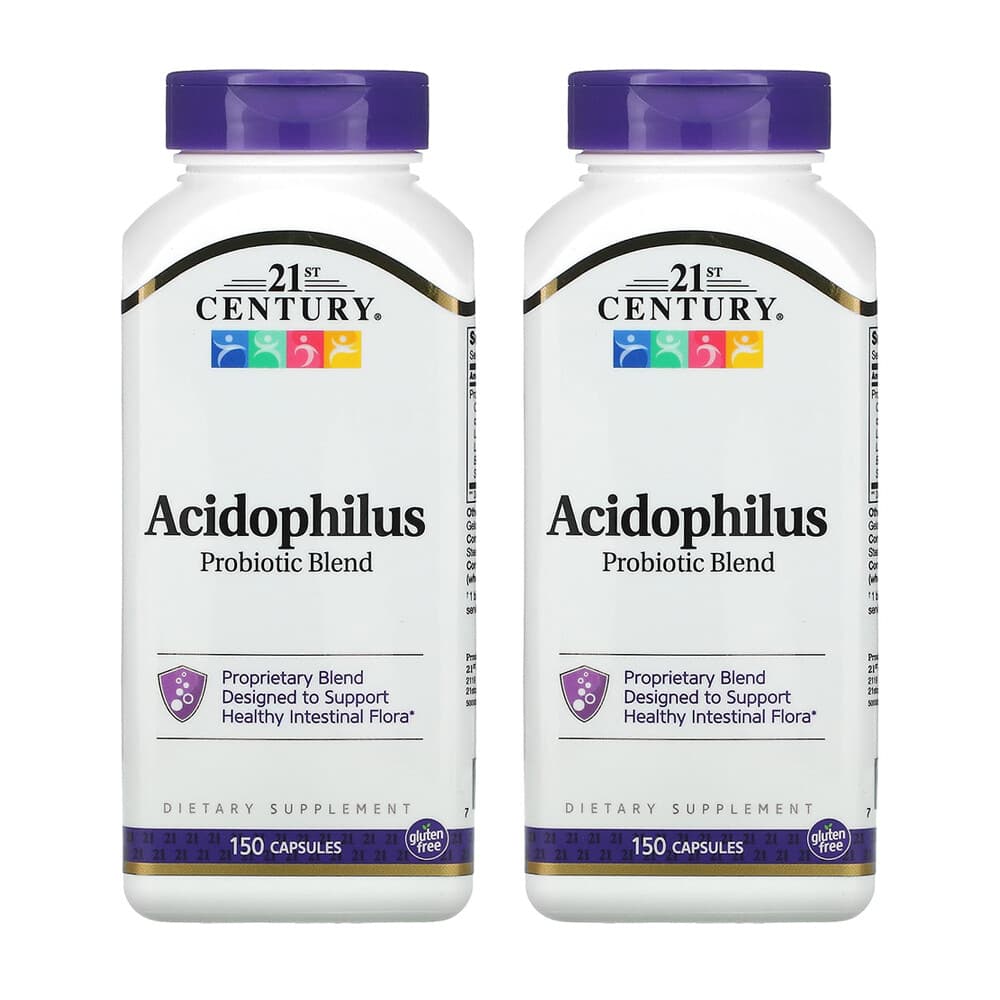 (아이허브) 21세기 센트리 2개X 애시도필러스 프로바이오틱 혼합물 캡슐 150정