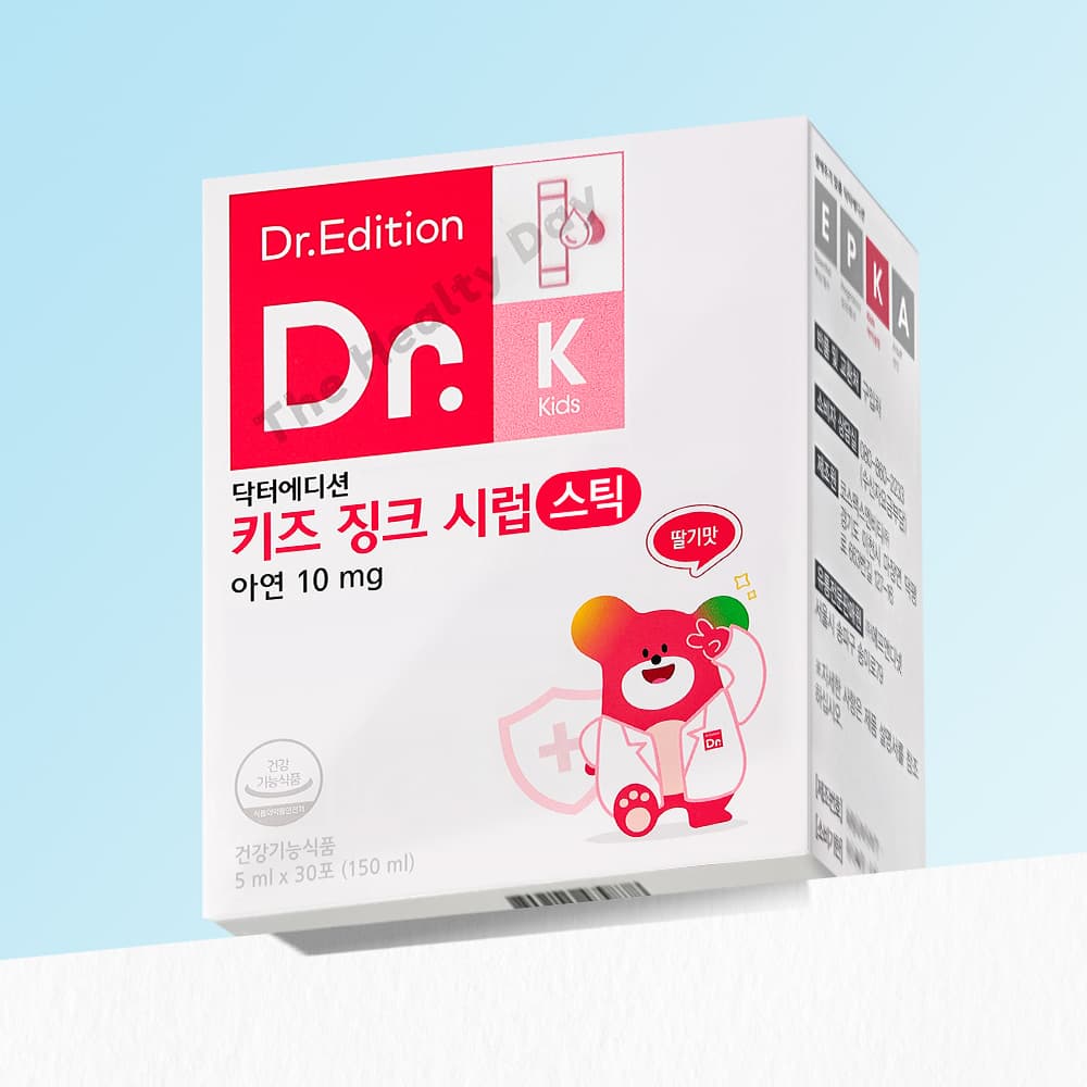닥터에디션 닥터키즈 징크 아연 액상 시럽 유아 성장기 면역력 영양제