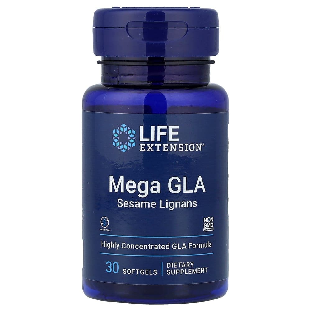 (아이허브) 라이프익스텐션 Mega GLA 참깨 리그난 소프트젤 30정