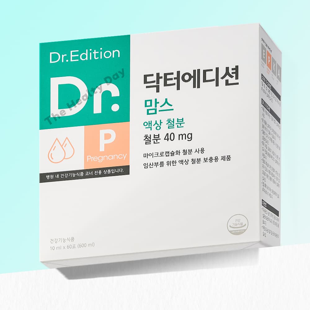 닥터에디션 닥터 맘스 액상철분 임신 중기 후기 출산 수유기 60포