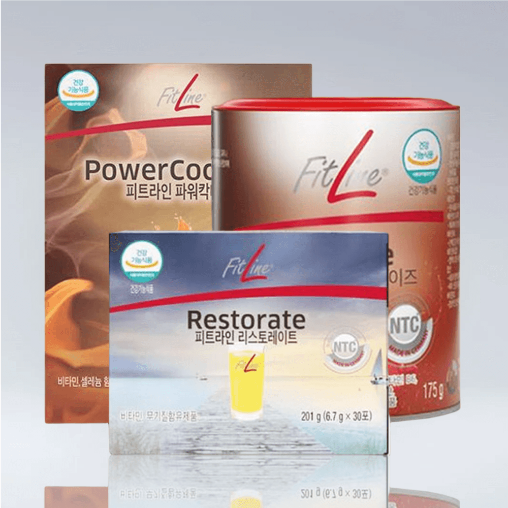 (최신제조) 독일PM쥬스 파워칵테일 리스토레이트 액티바이즈 피트라인 3종세트