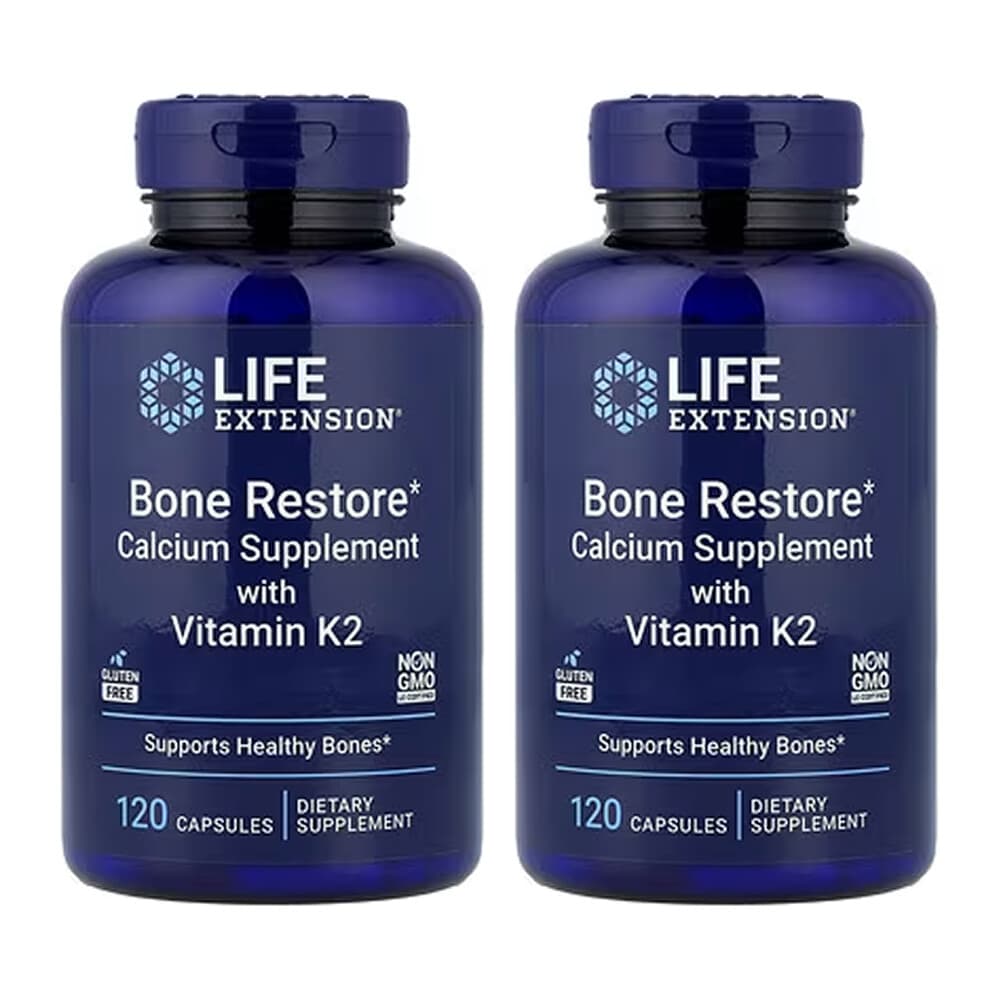(아이허브) 라이프익스텐션 비타민K2 본리스토어 캡슐 120정 2개