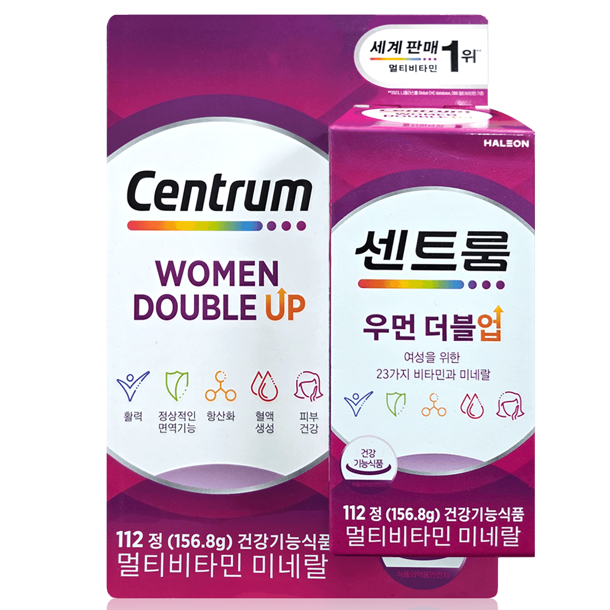 센트룸 우먼 더블업 멀티비타민 112정