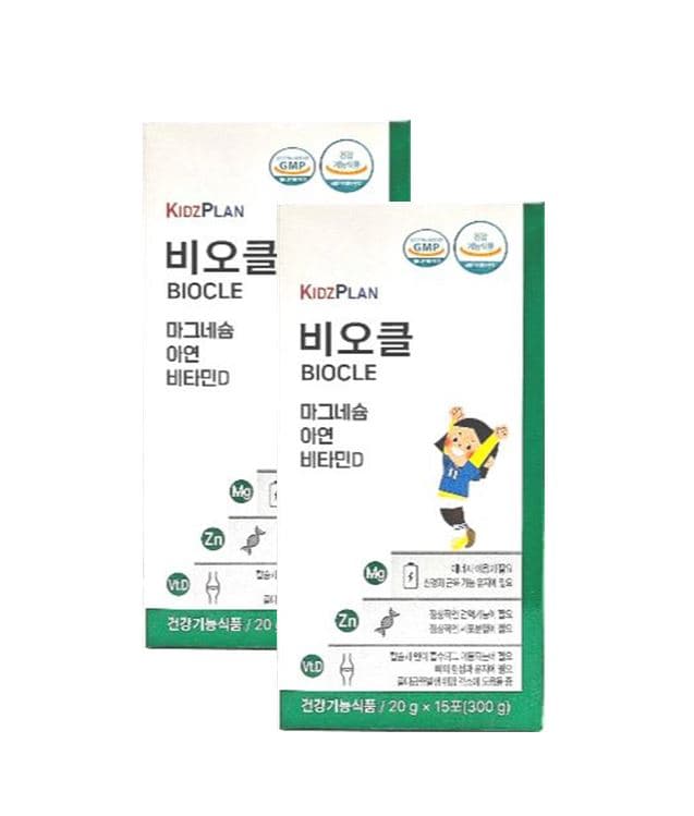 키즈플랜 비오클 15포 x 2세트 총30포