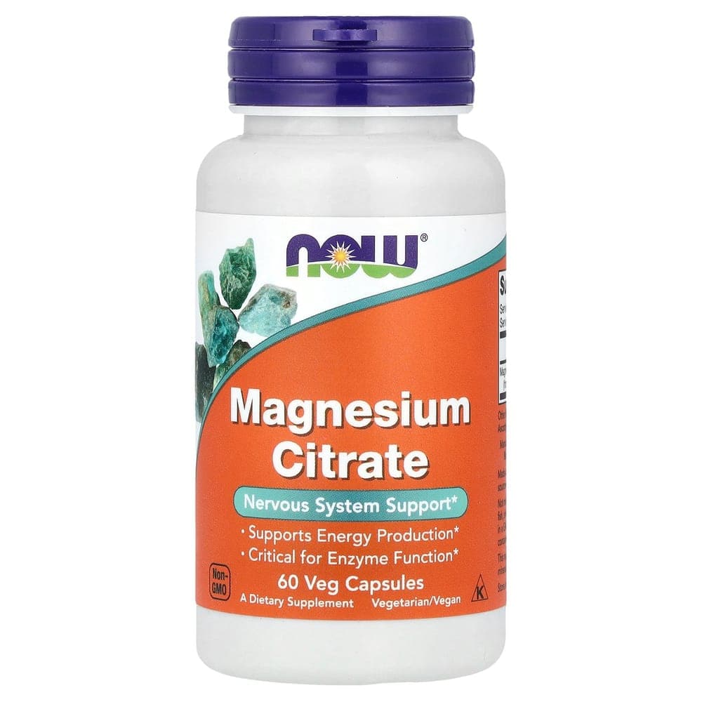 (아이허브) 나우푸드 마그네슘시트레이트 베지 캡슐 60정