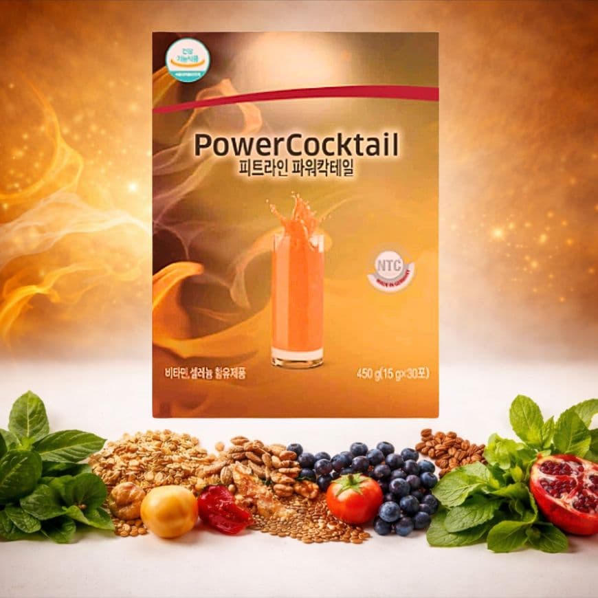 독일 PM쥬스 파워칵테일 15g 30포, 1개