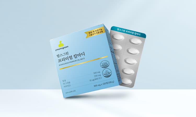 맘스그린 칼슘 칼마디 마그네슘 임산부 병원용 고함량 영양제 240정, 1개