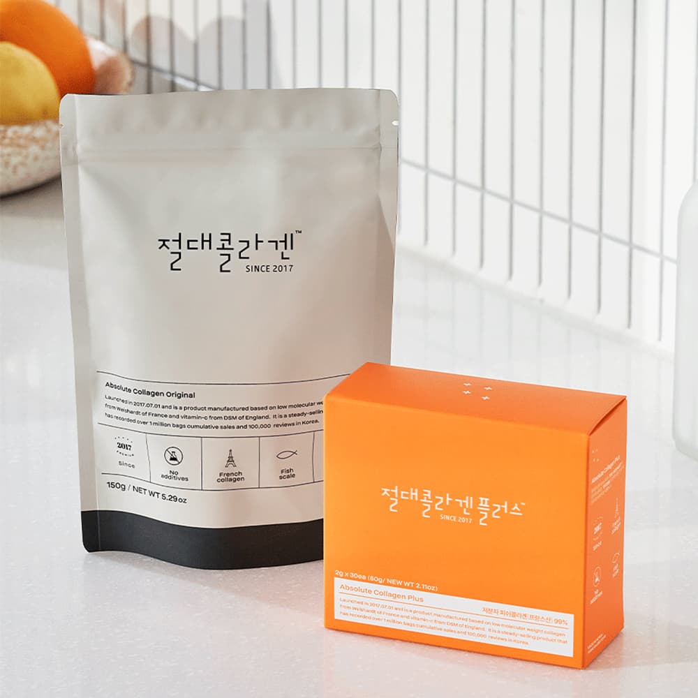 절대콜라겐 오리지널 플러스 저분자 펩타이드 프랑스 어류 어린 가루